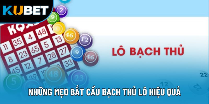 Những mẹo bắt cầu bạch thủ lô hiệu quả
